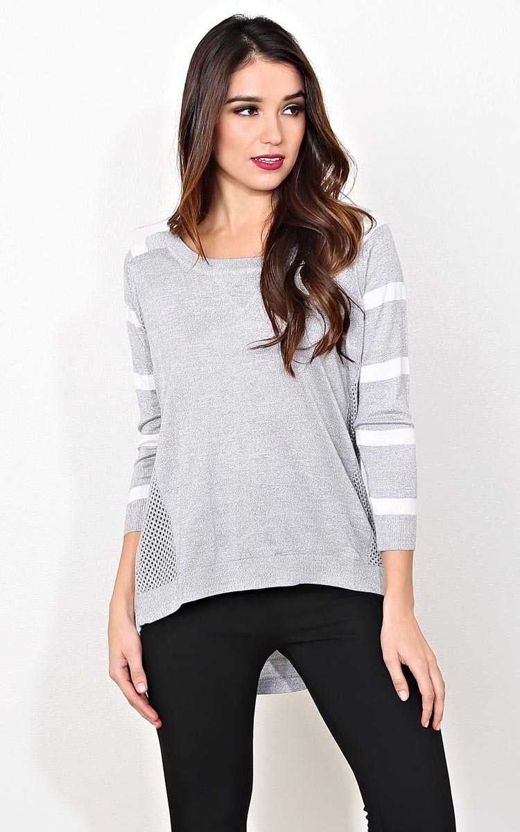 Cassidy Knit Sweater - MED - Combo in Size Medium by Styles For Less