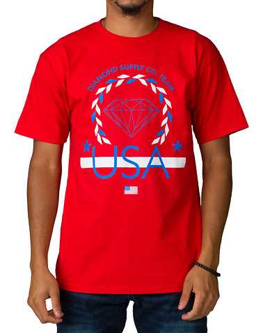 DIAMOND SUPPLY COMPANYENS Red Clothing / Tops