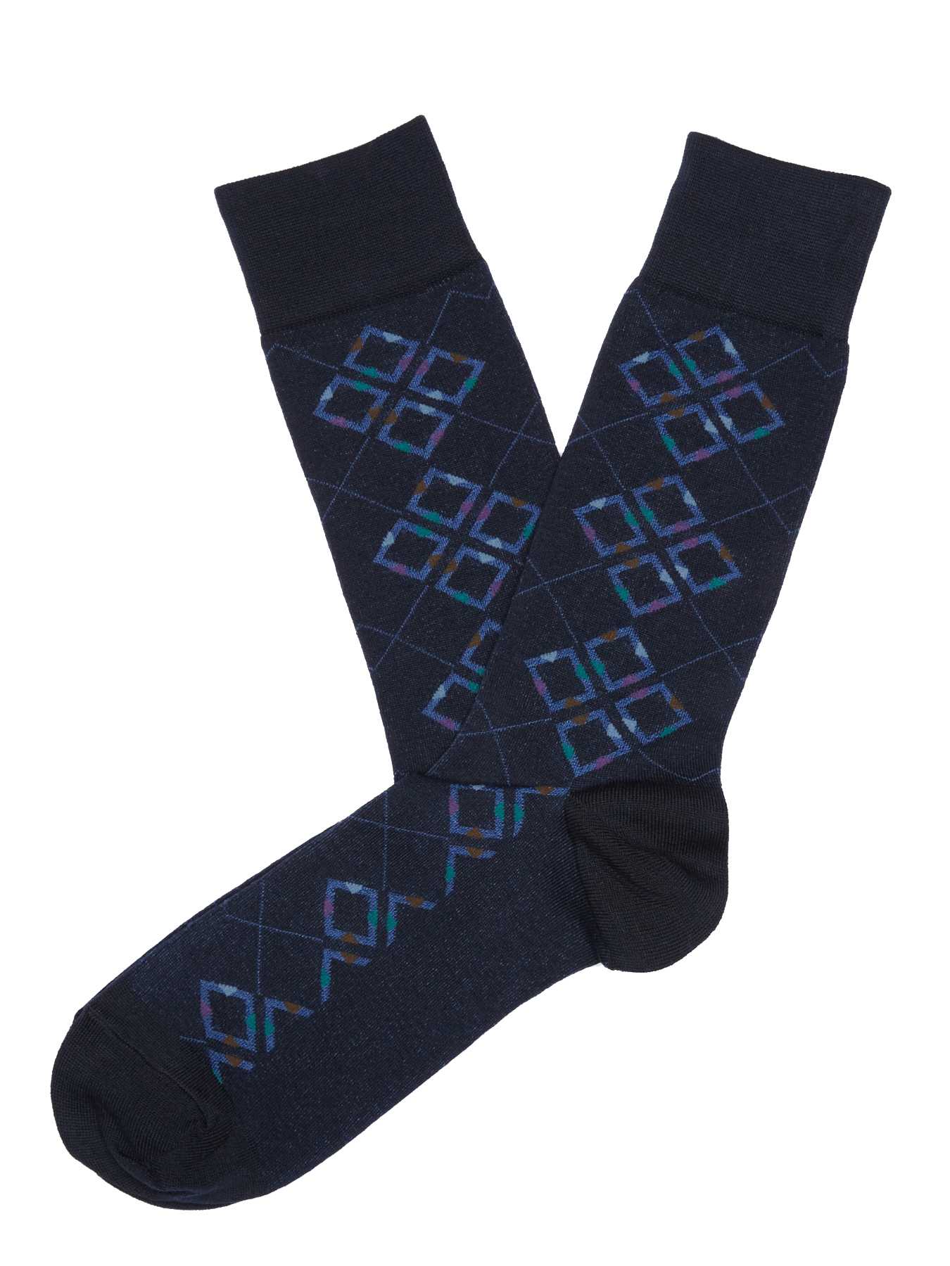 Perry Ellis Quest Mercerized Cotton Sock