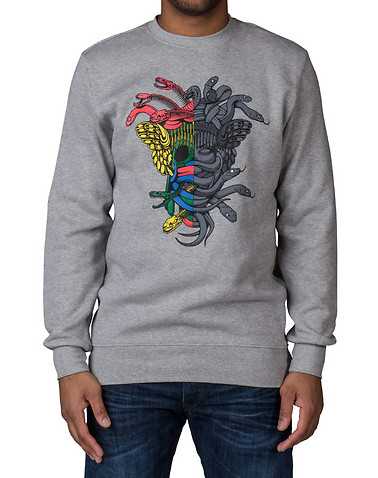 CROOKS AND CASTLES MENS Grey Clothing / Sweatshirts S