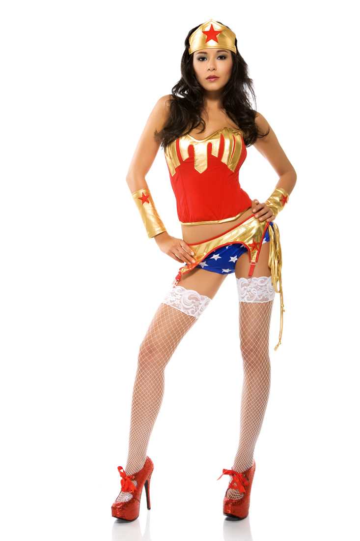 RED POW! SEXY COSTUME