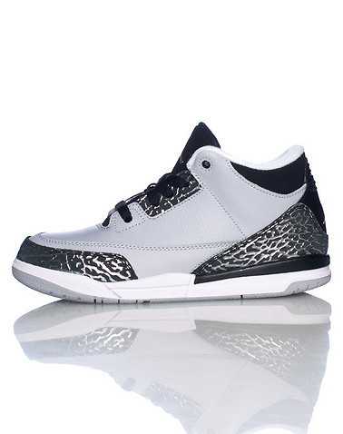 JORDAN BOYS Grey Footwear / Sneakers 1Y