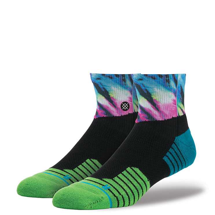 Stance Blueshift Qtr MUL S/M Fusion Athletic Socks