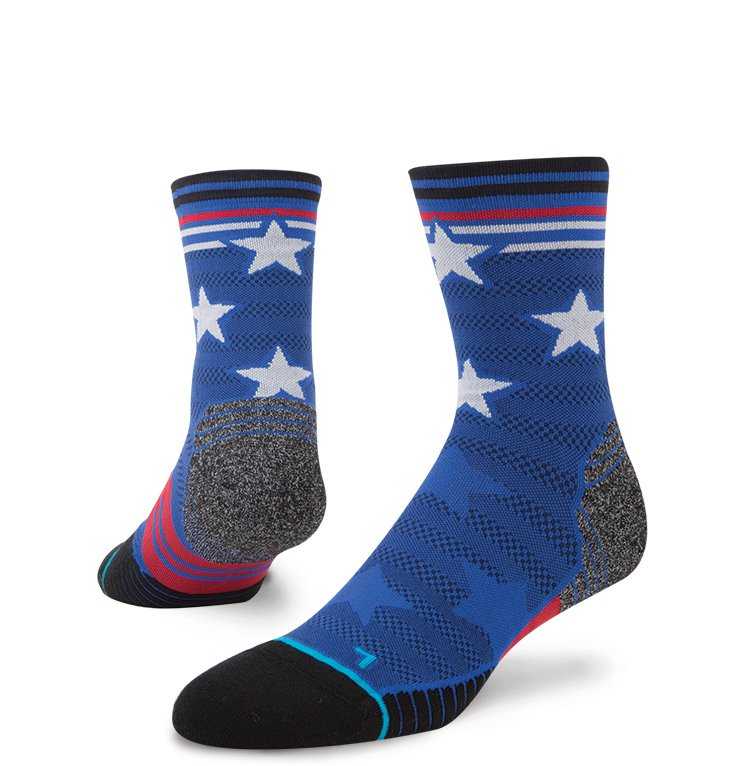 Stance Replay Crew BLU M fusion run Socks