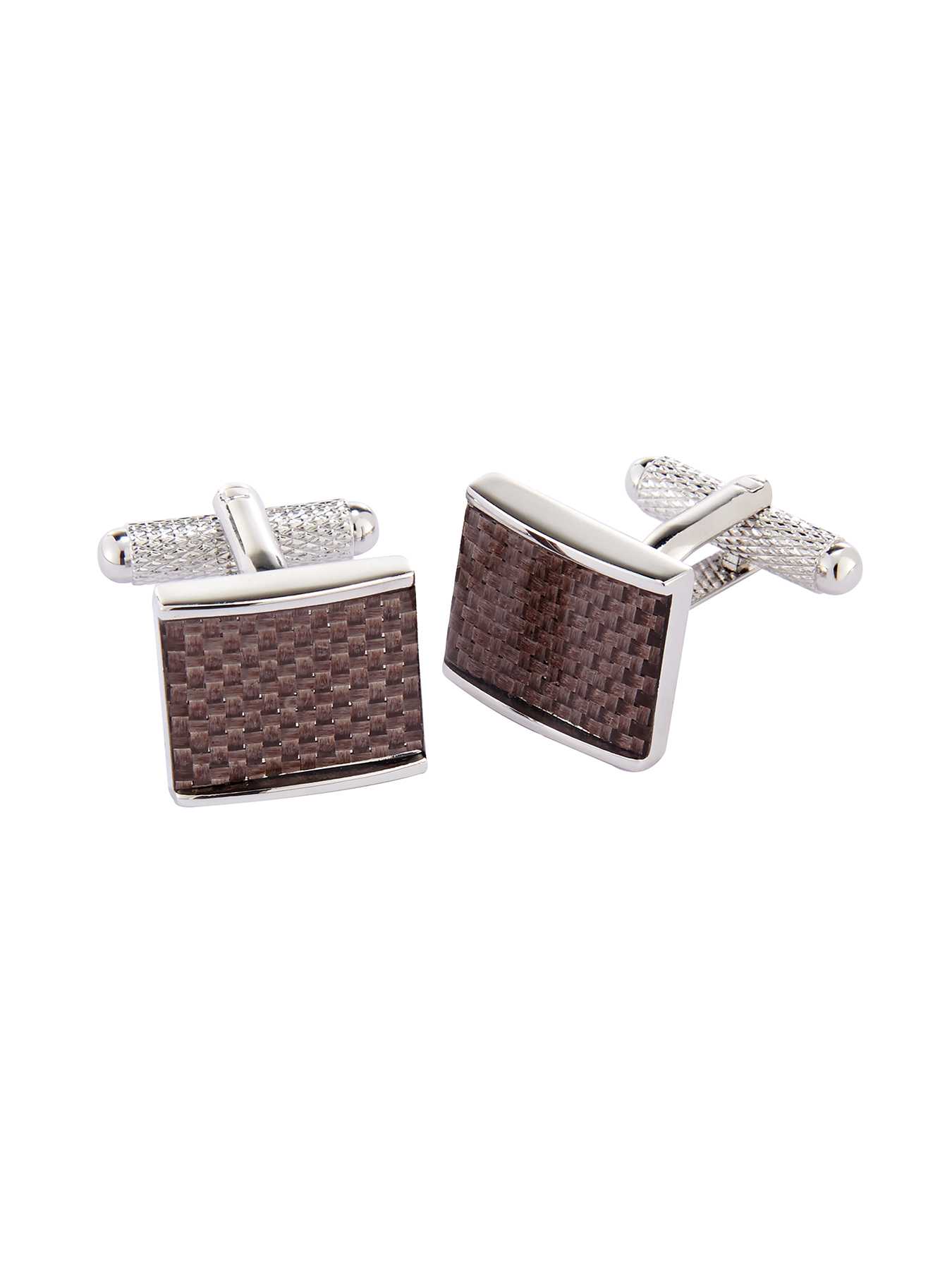 Perry Ellis 3D Fiber Cufflink