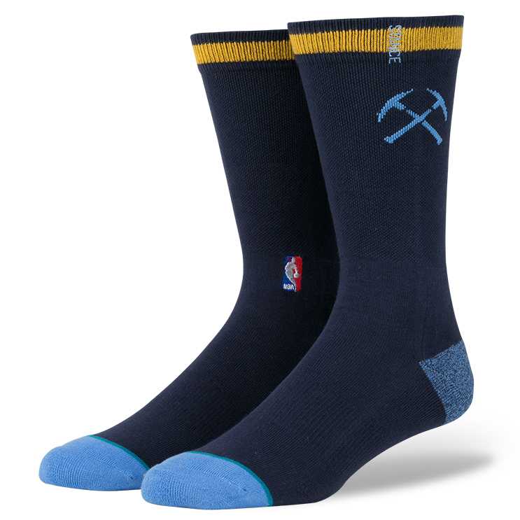 Stance Nuggets Casual Logo NBA Casual Socks