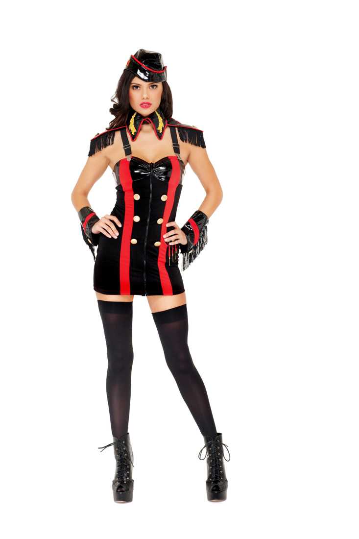 Black S.O.S Sexy Costume