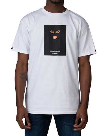 CROOKS AND CASTLES MENS White Clothing / Tops