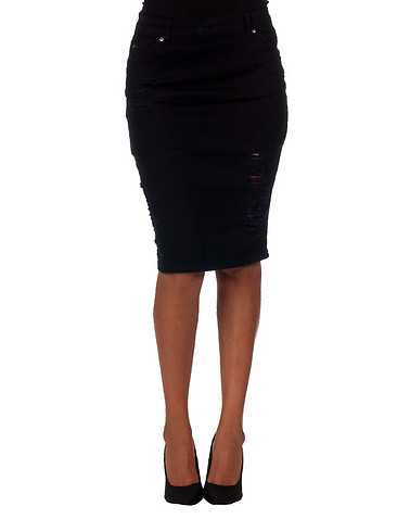 LA BELLE ROC WOMENS Black Clothing / Skirts 3/4