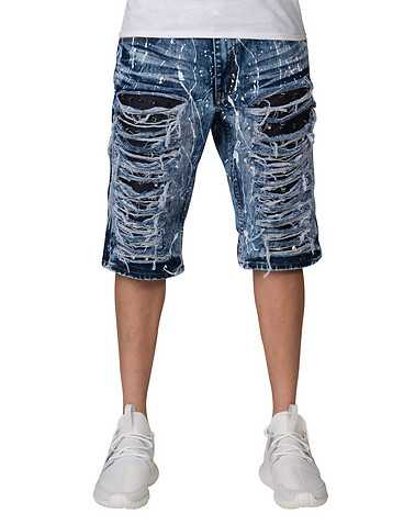 HERITAGE MENS Blue Clothing / Denim Shorts