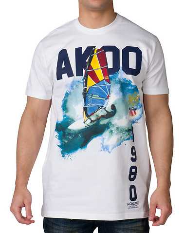 A.K.O.O. MENS White Clothing / Tops S