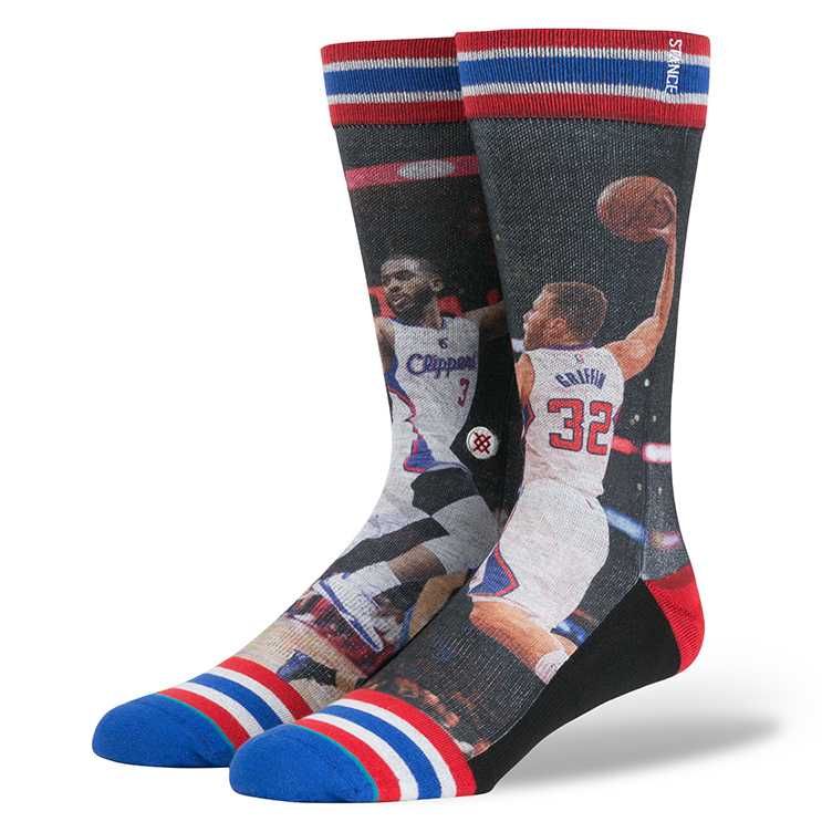 Stance Paul/Griffin BLU M NBA Future Legends Socks