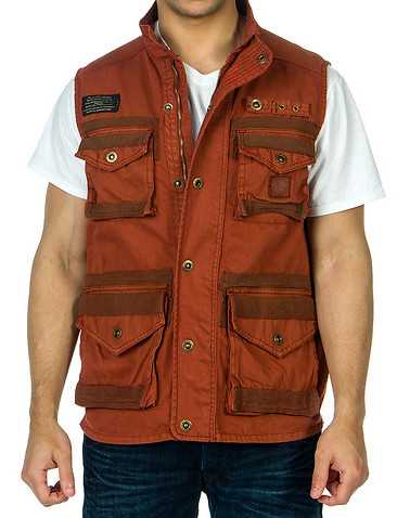 DECIBEL MENS Orange Clothing / Jackets XL