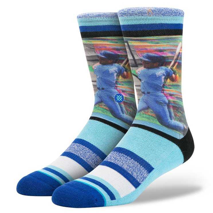 Stance George Brett BLU L MLB LEGENDS Socks