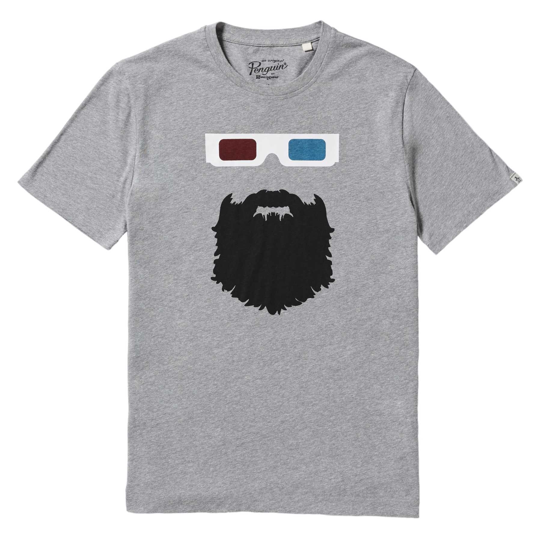 Original Penguin 3D BEARD AND SPECS  TEE