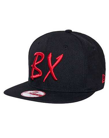 NEW ERA MENS Black Accessories / Caps Snapback One Size