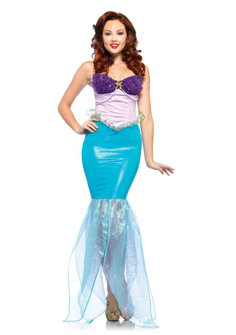 Purple Aqua Undersea Ariel Hasbro Costume
