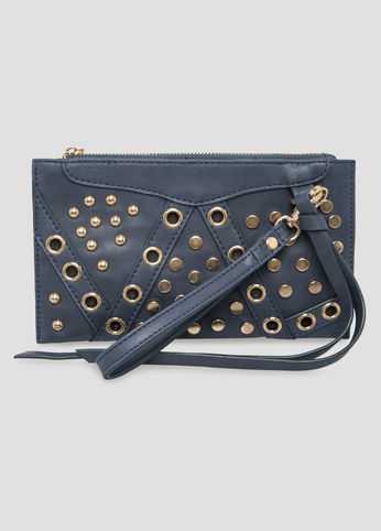 Grommet Stud Wristlet