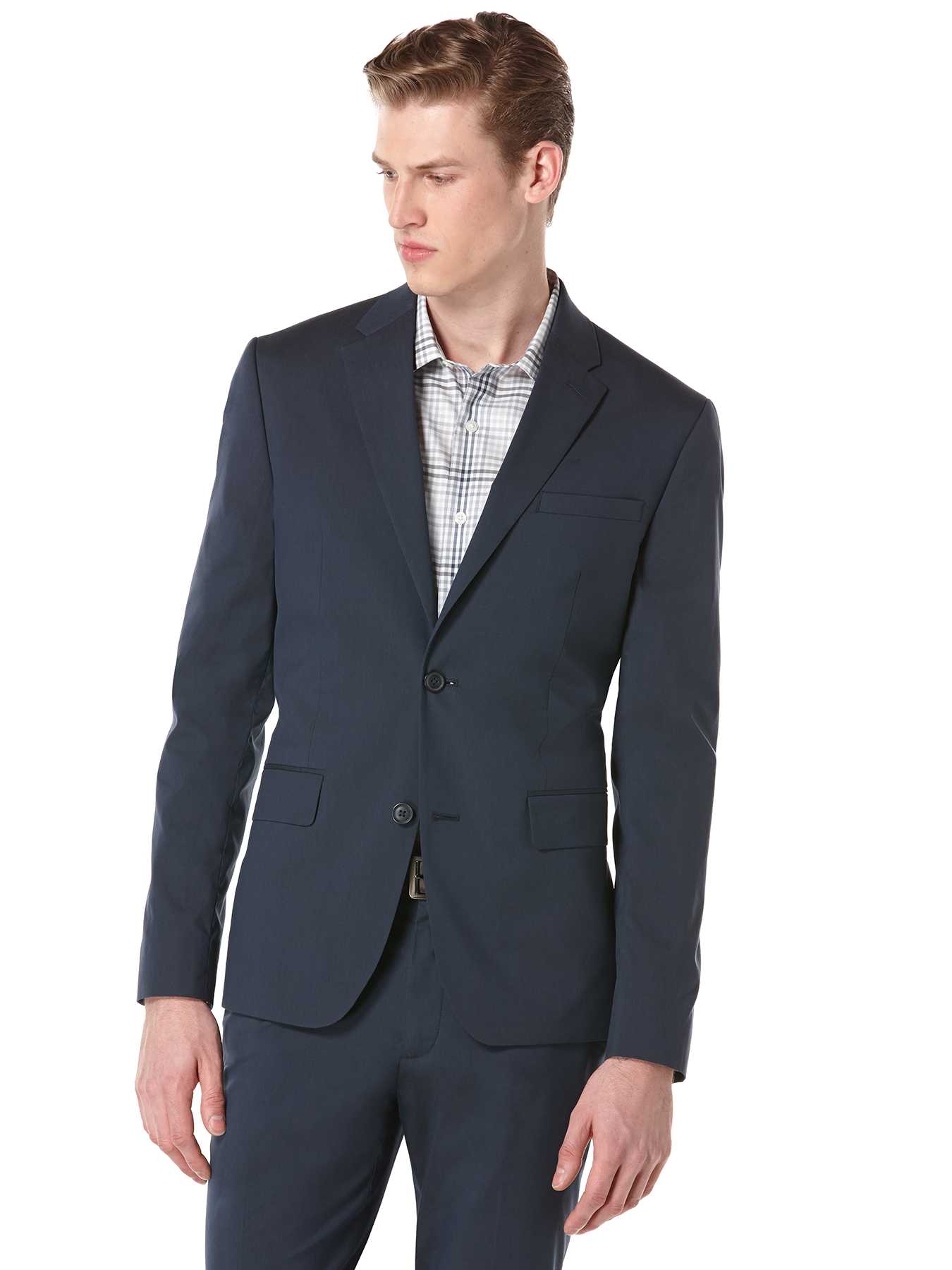 Perry Ellis Very Slim Iridescent Suit Jacket