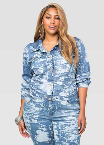 Splash Wash Jean Jacket