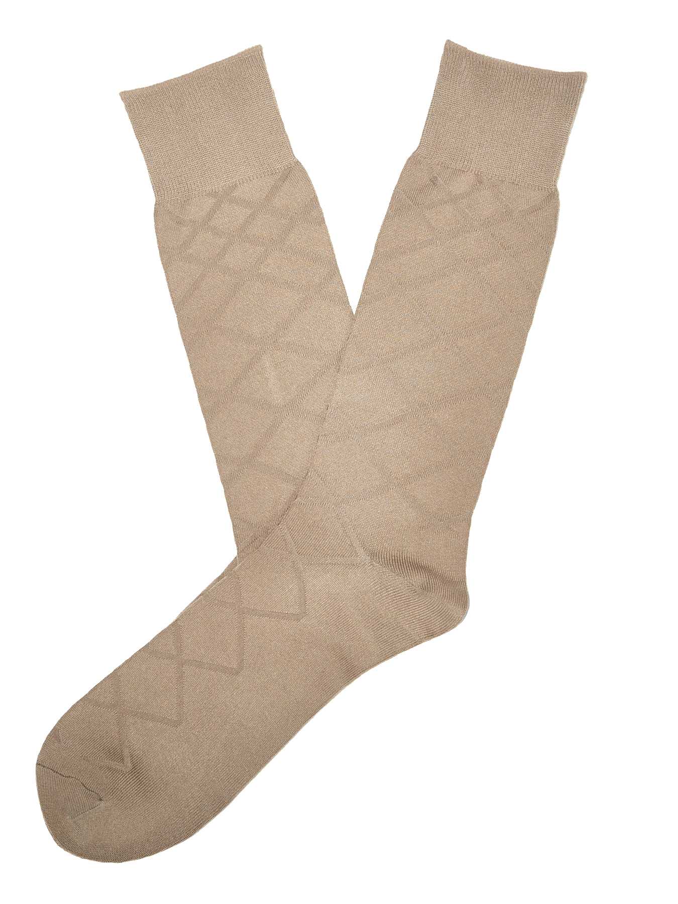 Perry Ellis Microluxe Textured Diamond Sock