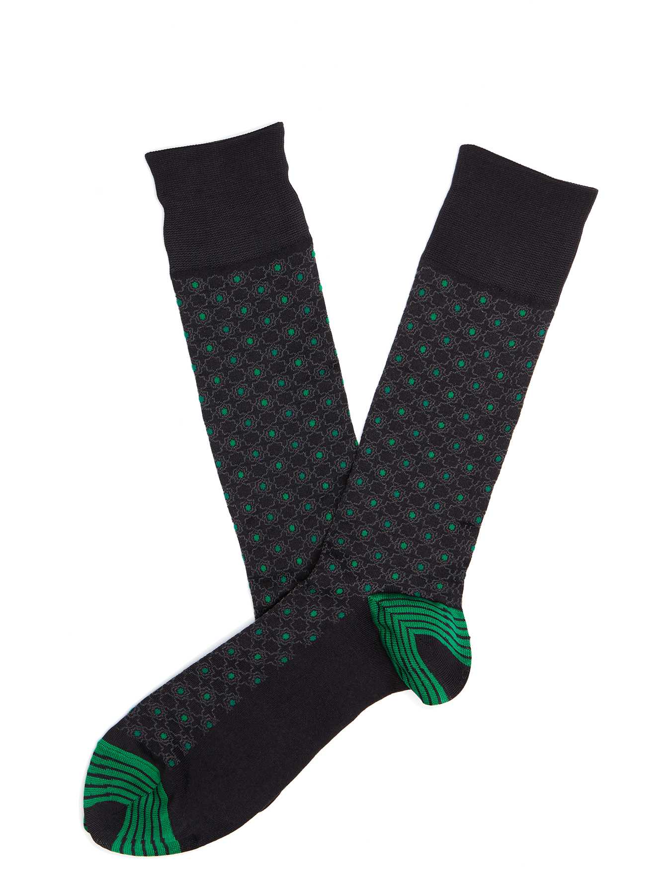 Perry Ellis All Over Medallion Sock