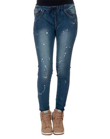 ESSENTIALS WOMENS Blue Clothing / Jeans