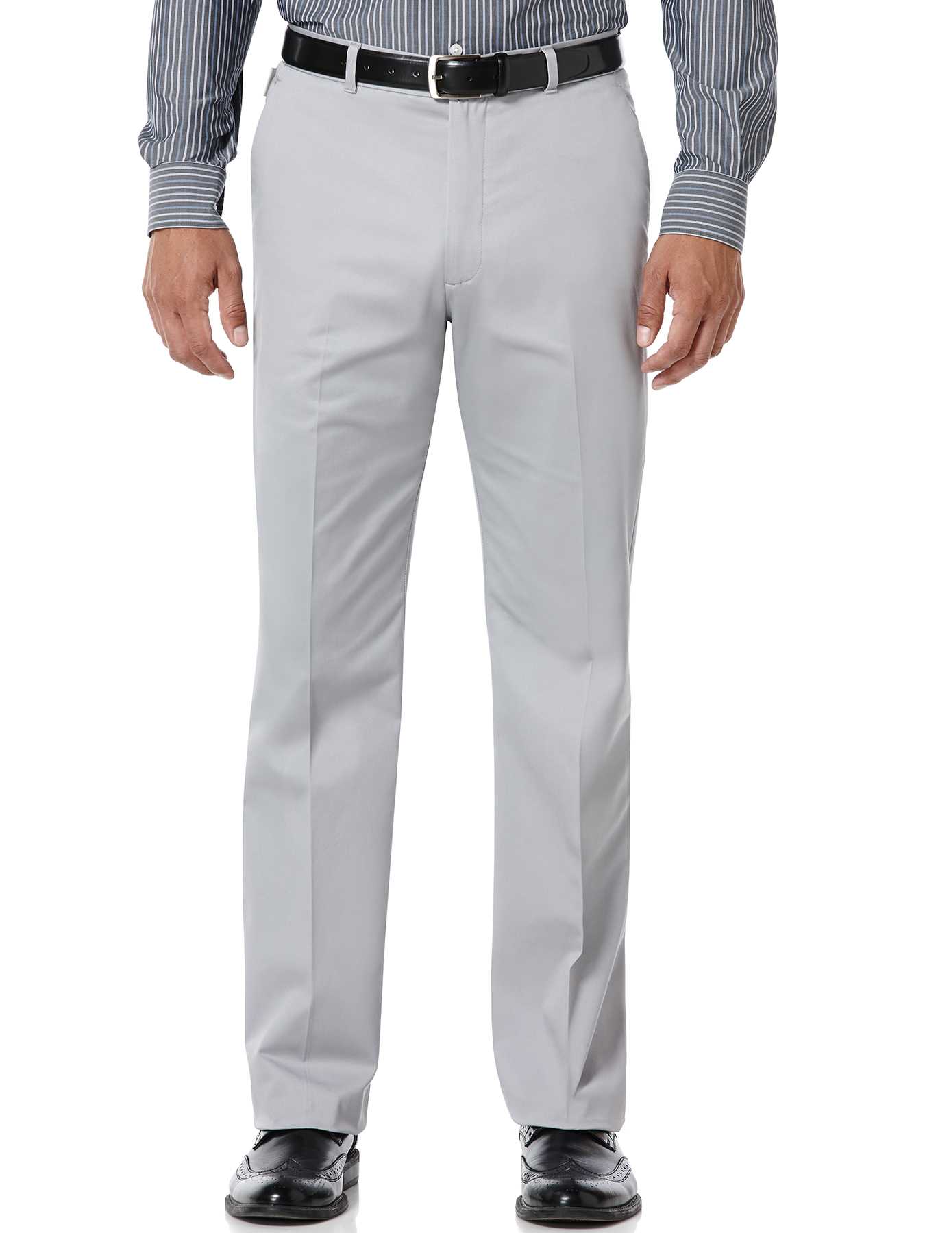 Perry Ellis Flat Front Twill Dress Pant