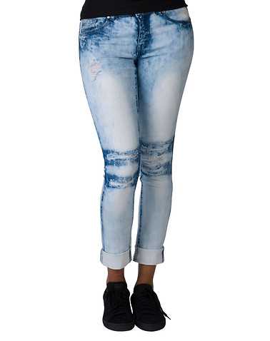 ESSENTIALS WOMENS Medium Blue Clothing / Jeans