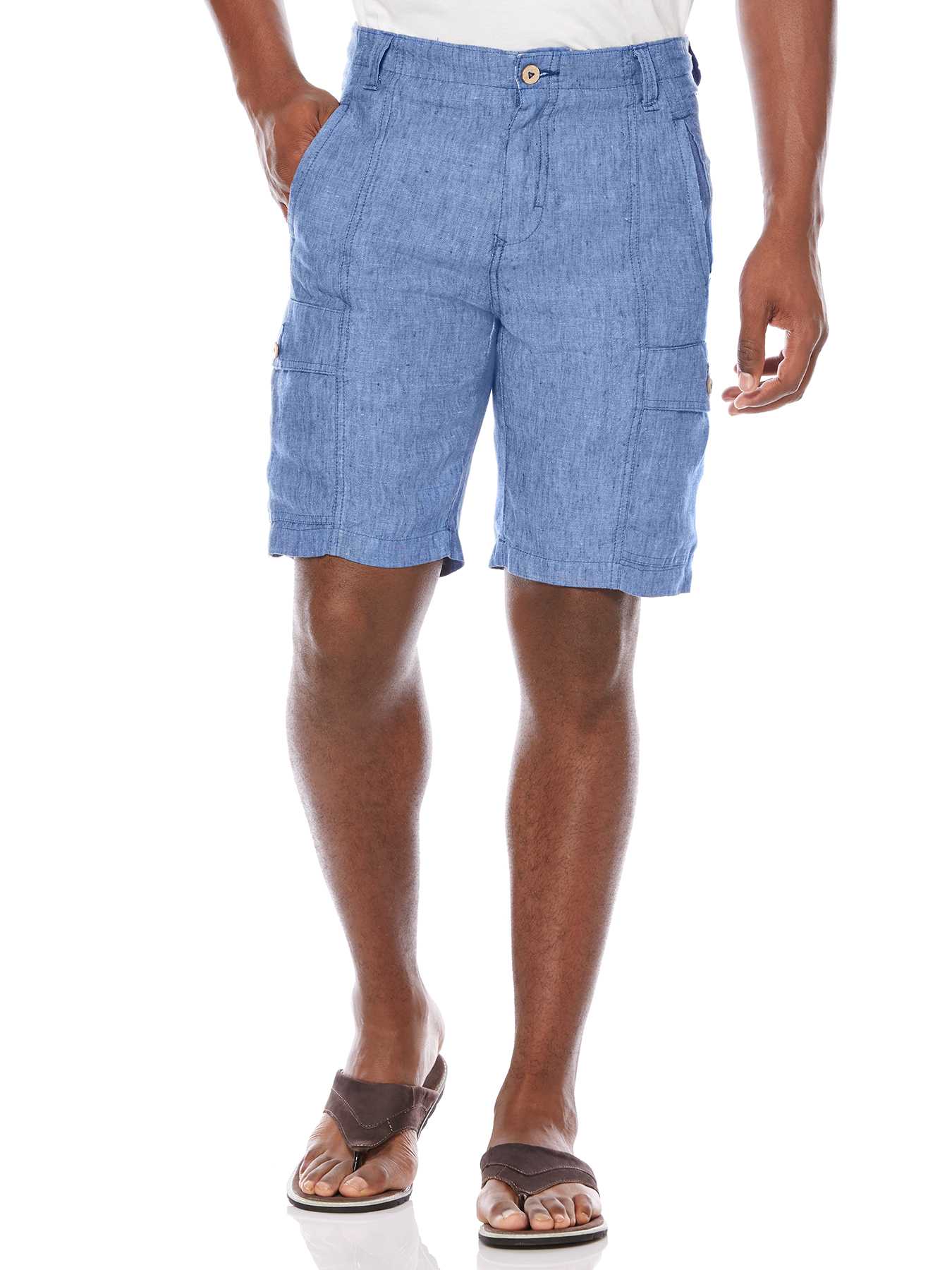 Cubavera 100% Linen Cargo Short