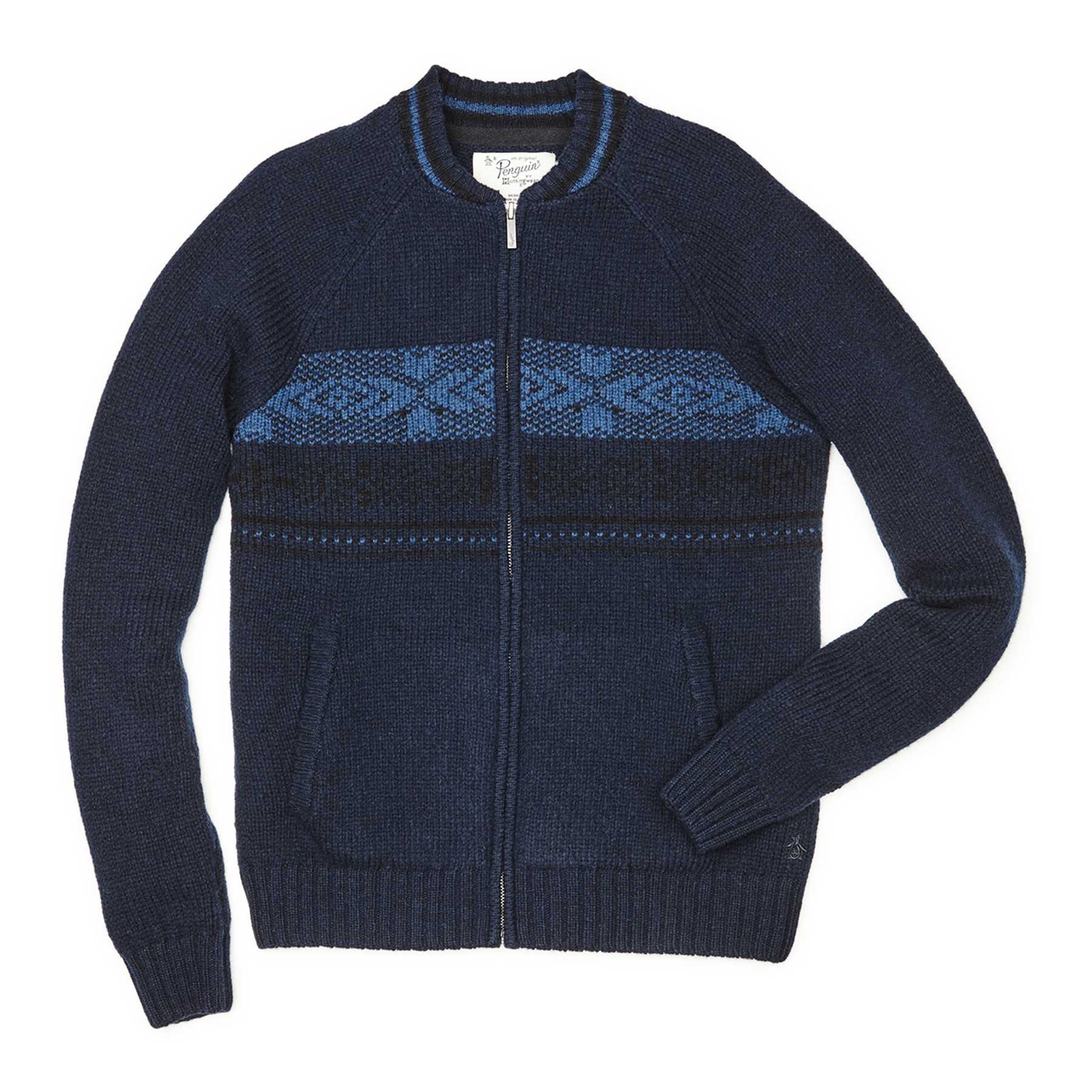Original Penguin GEO SNOWFLAKE BOMBER