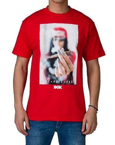 DGK MENS Red Clothing / Tops XL