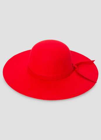 Tie Band Floppy Hat