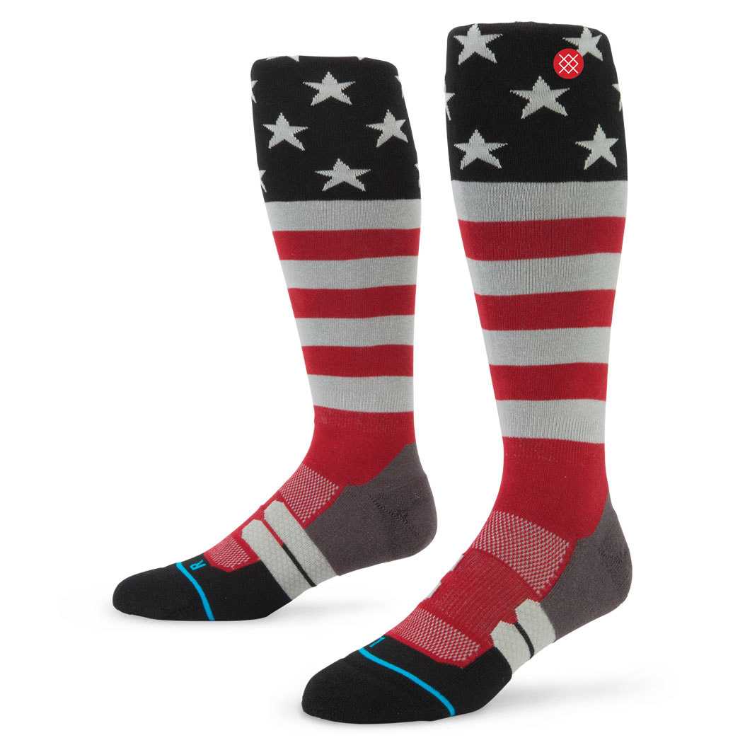 Stance Stars and Stripes Moto FUSION MOTO Socks