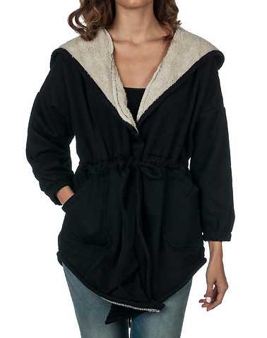 ESSENTIALS WOMENS Black Clothing / Heavy Jackets