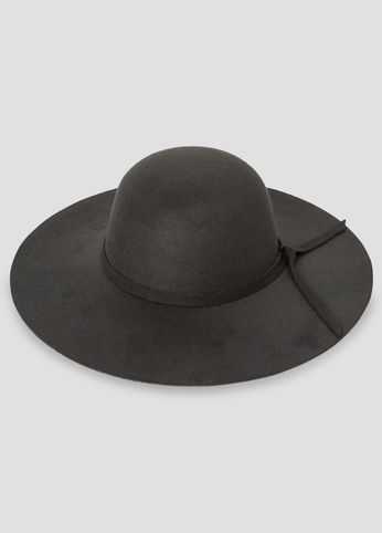 Tie Band Floppy Hat