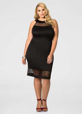 Fishnet Bodycon Dress