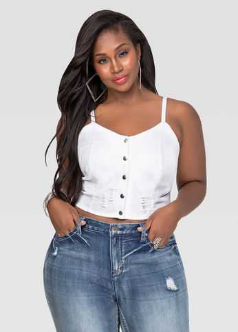 Denim Bustier