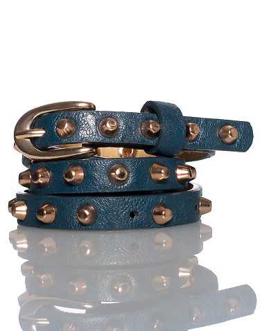 ESSENTIALS WOMENS Dark Blue Accessories / Belts S/M