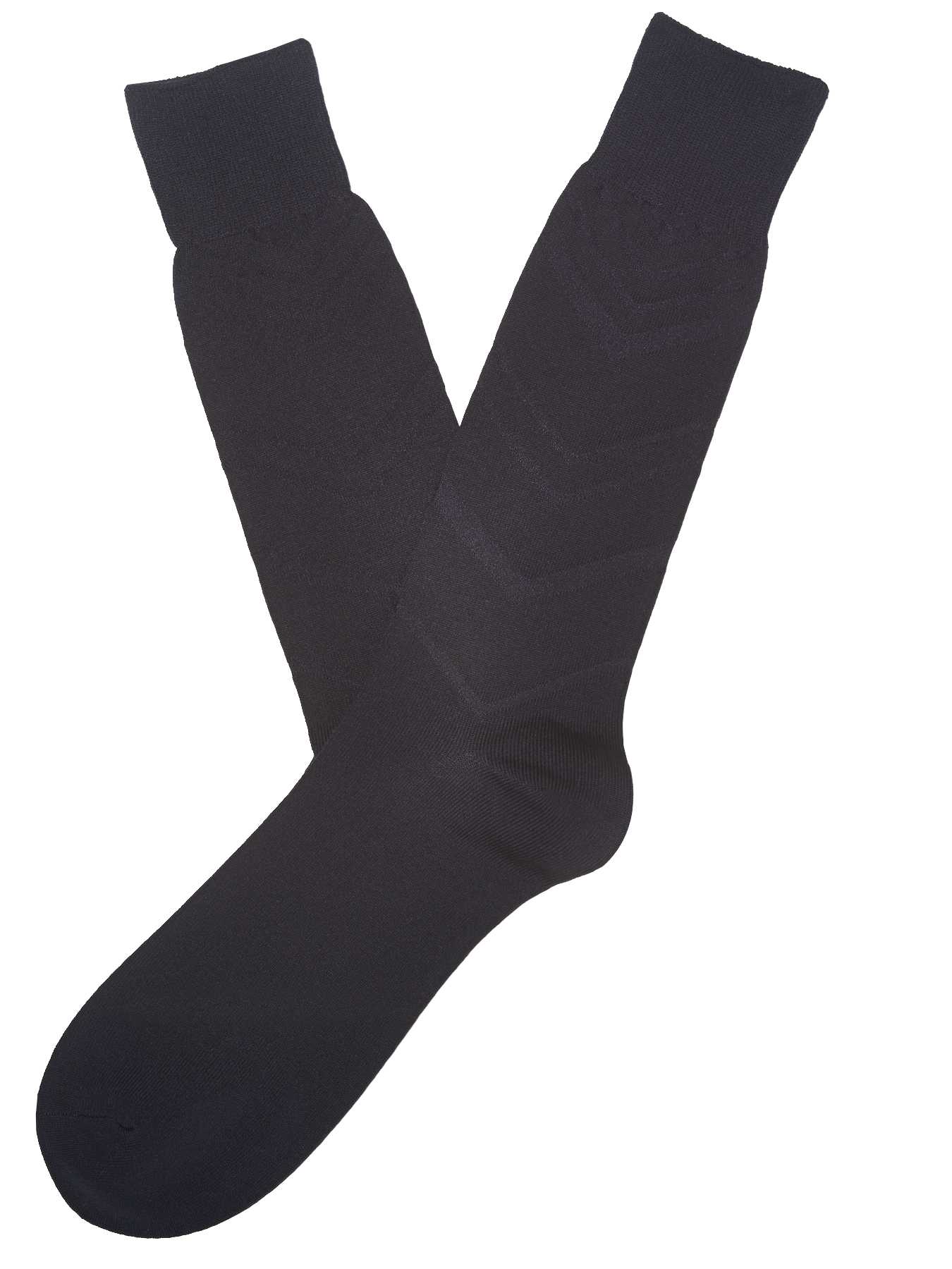 Perry Ellis Microluxe Textured Chevron Sock
