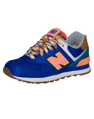 NEW BALANCE WOMENS Blue Footwear / Sneakers