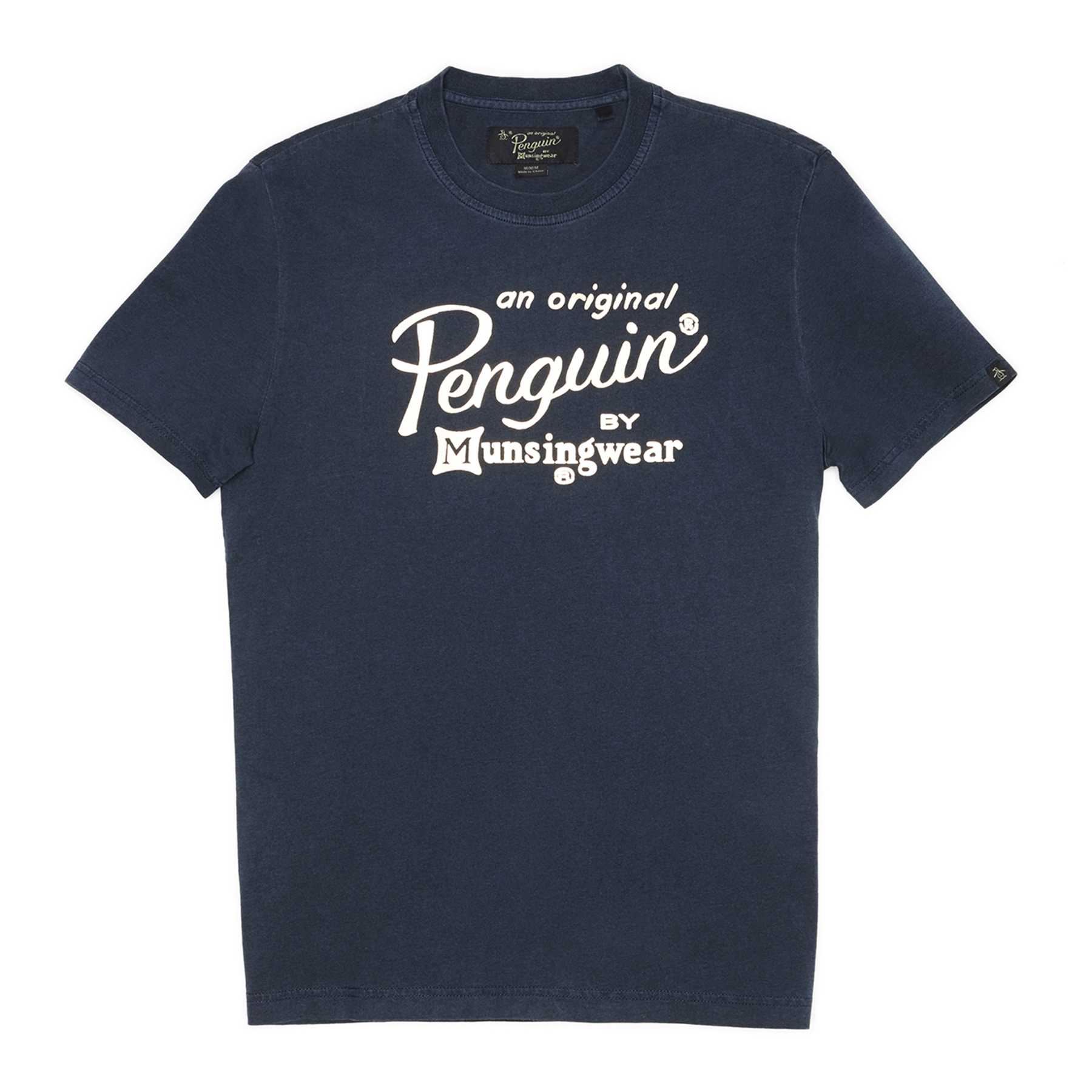 Original Penguin 60TH ANNIVERSARY FOIL LOGO PRINTED TEE