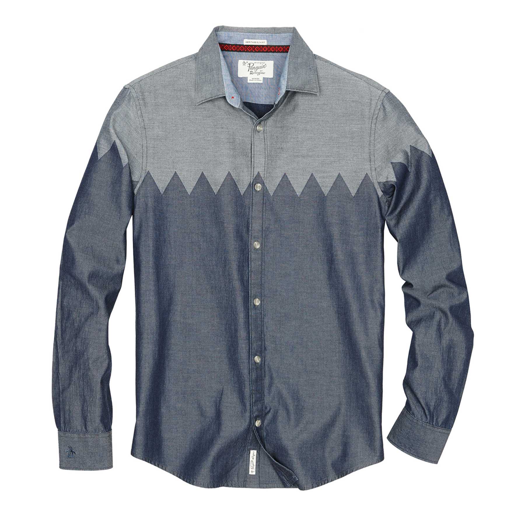 Original Penguin CHAMBRAY MOUNTAIN SHIRT