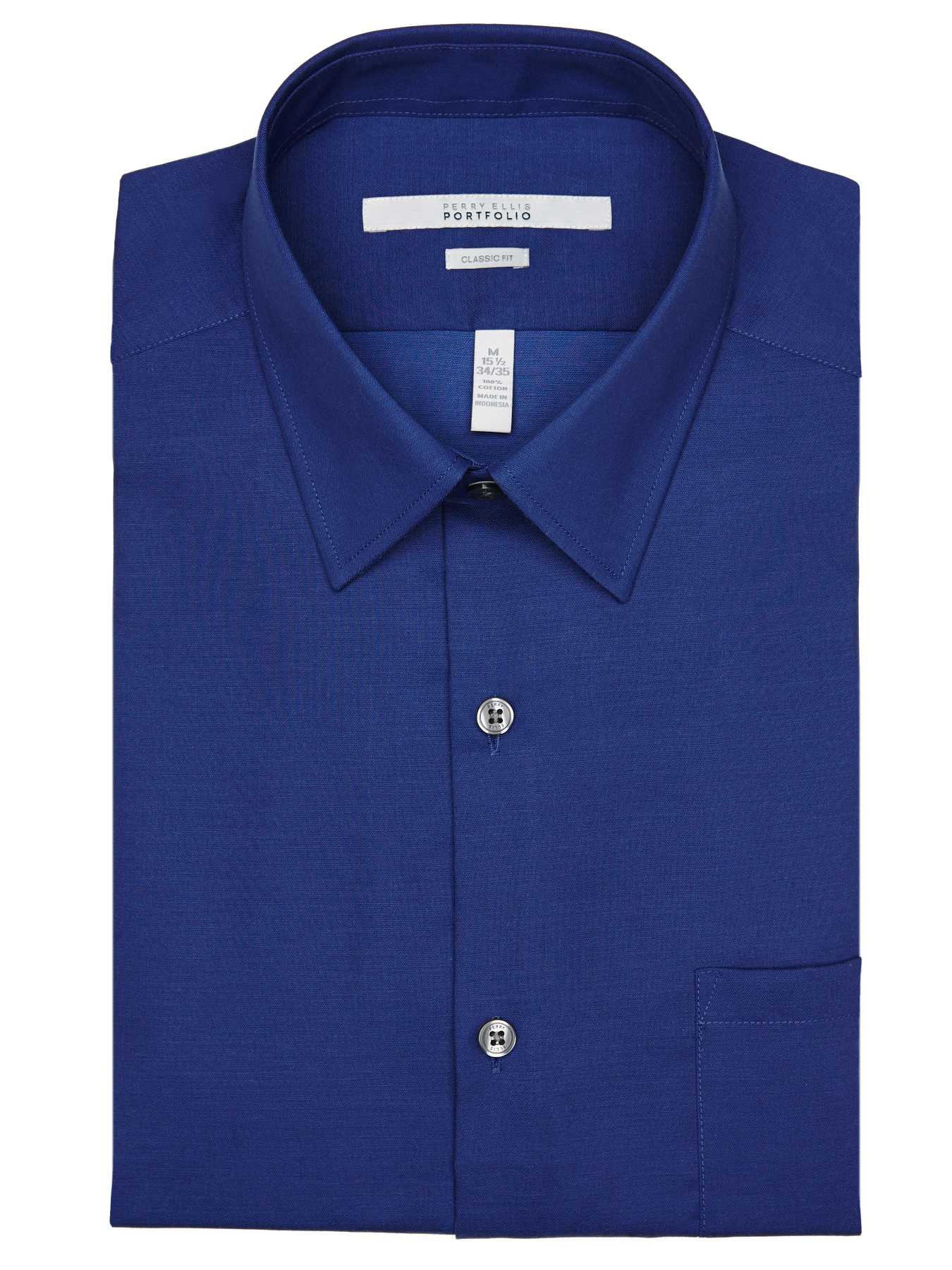 Perry Ellis Classic Fit Twill Portfolio Dress Shirt