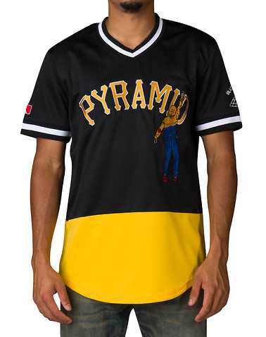 BLACK PYRAMID MENS Black Clothing / Tops