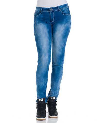 ESSENTIALS WOMENS Medium Blue Clothing / Jeans