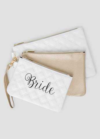 Bride To Be Beauty Pouch Trio