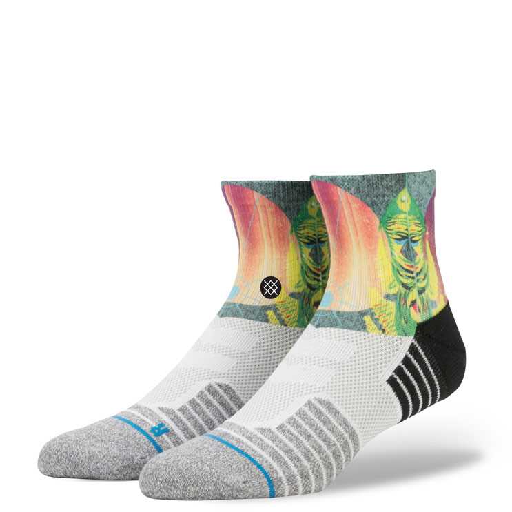 Stance Legend Qtr BLK S/M FUSION ATHLETIC Socks
