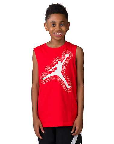 JORDAN BOYS Red Clothing / Tank Tops