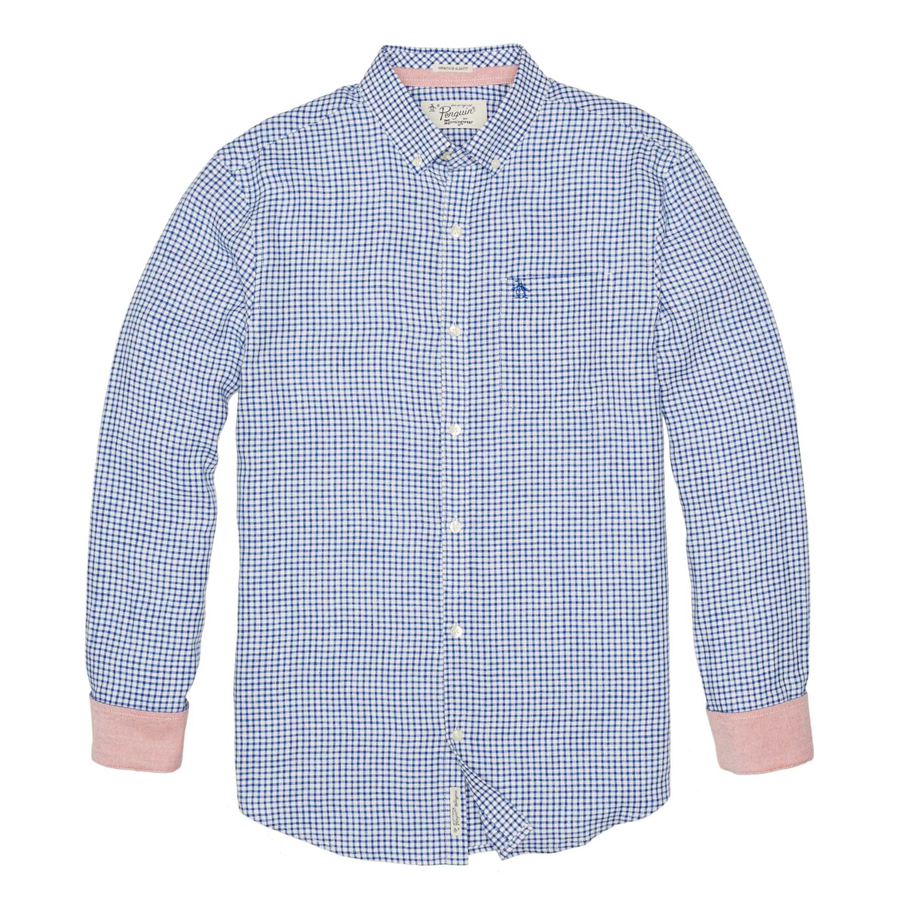 Original Penguin LINEN GINGHAM SHIRT